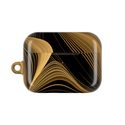 Gilded Strata · Hard Case for AirPods & AirPods Pro · Gold