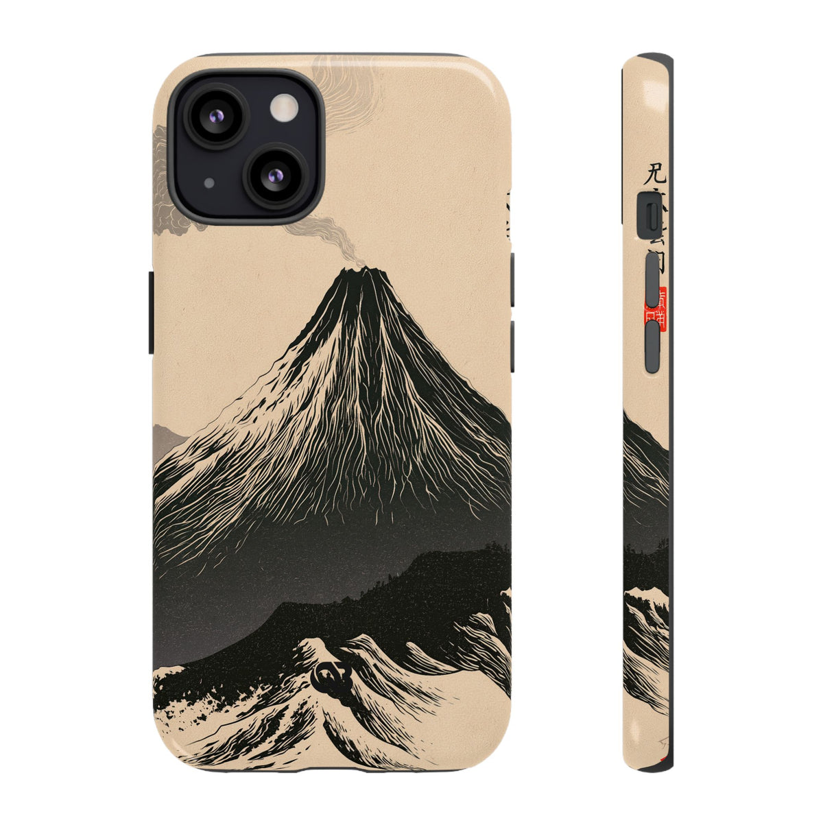Fuji Summit · Tough Phone Case for iPhone · Beige