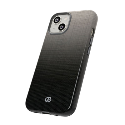 Grey Tough Phone Case for iPhone - Faded Sand Mesh