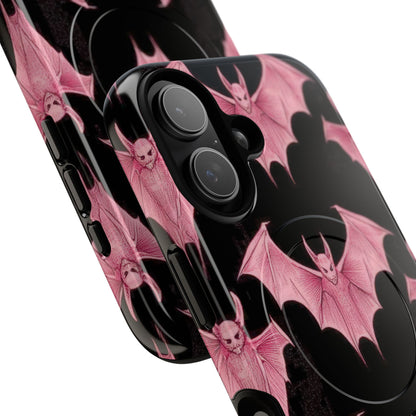 Pink Batwave iPhone 17 Case - Tough+ - CASE•BOB