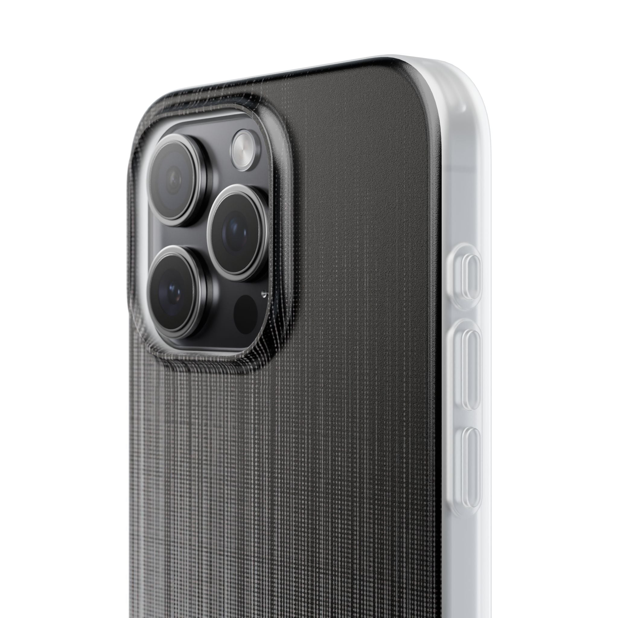 Grey Lite Phone Case for iPhone - Static Vertical Dither