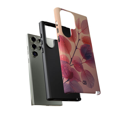 Dewy Magenta Foliage · Tough Phone Case for Samsung