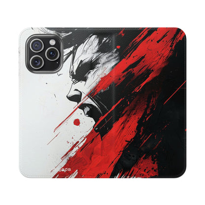 Shouting Profile - iPhone 15 Pro Max Case - Wallet
