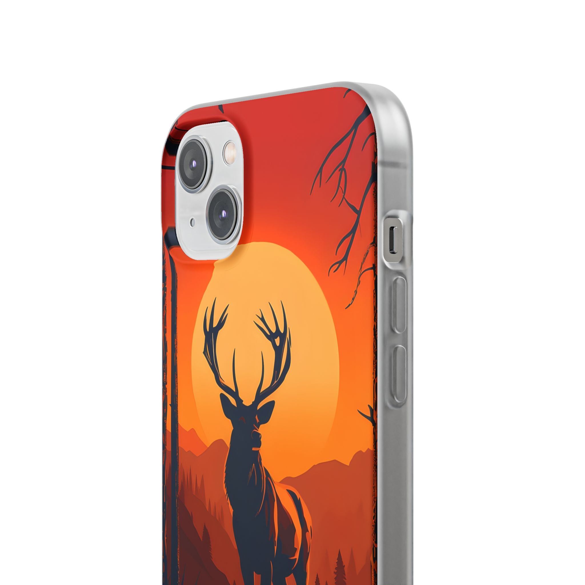 Amber Ridge Stag · Soft Phone Case for iPhone