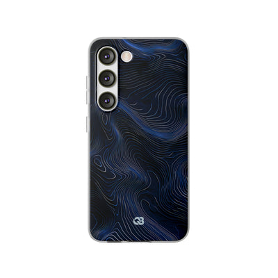 Blue Lite Phone Case for Samsung - Cobalt Contour Ridge
