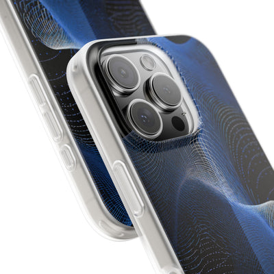 Blue Lite Phone Case for iPhone - Electric Blue Flux