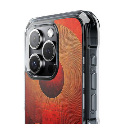 Crimson Solar Halo · Impact Phone Case for iPhone · Magsafe