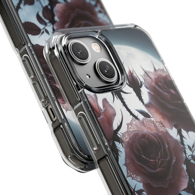 Lunar Lace Petals · Impact Coque de téléphone pour iPhone · Magsafe