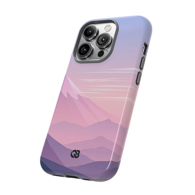 Alpine Twilight · Tough Phone Case for iPhone · Pink