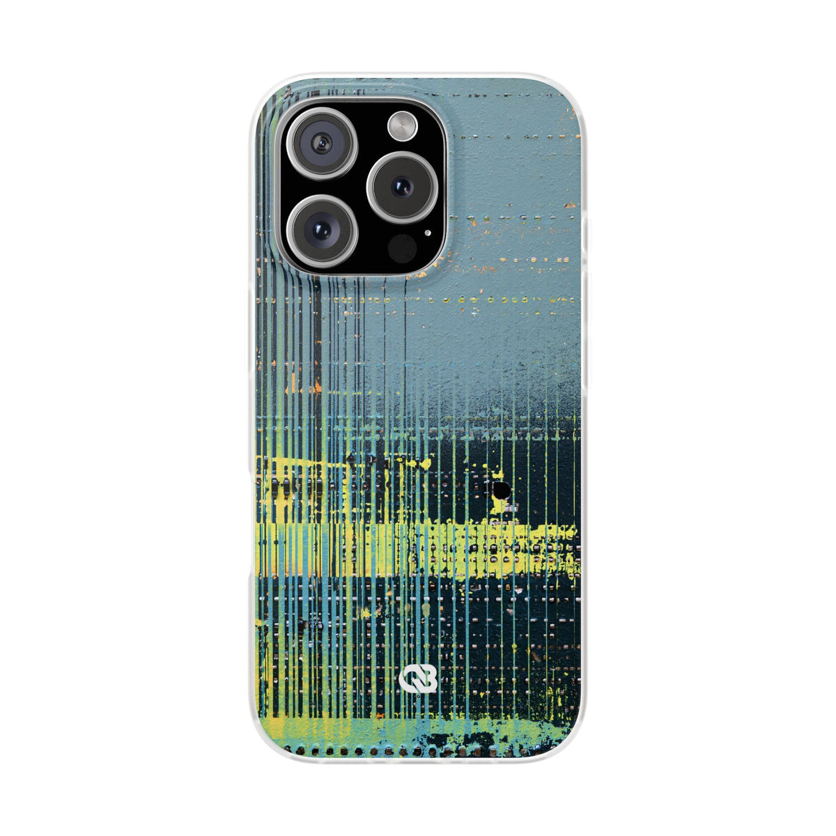 Acid Raster Circuit · Lite Phone Case for iPhone ·  Teal