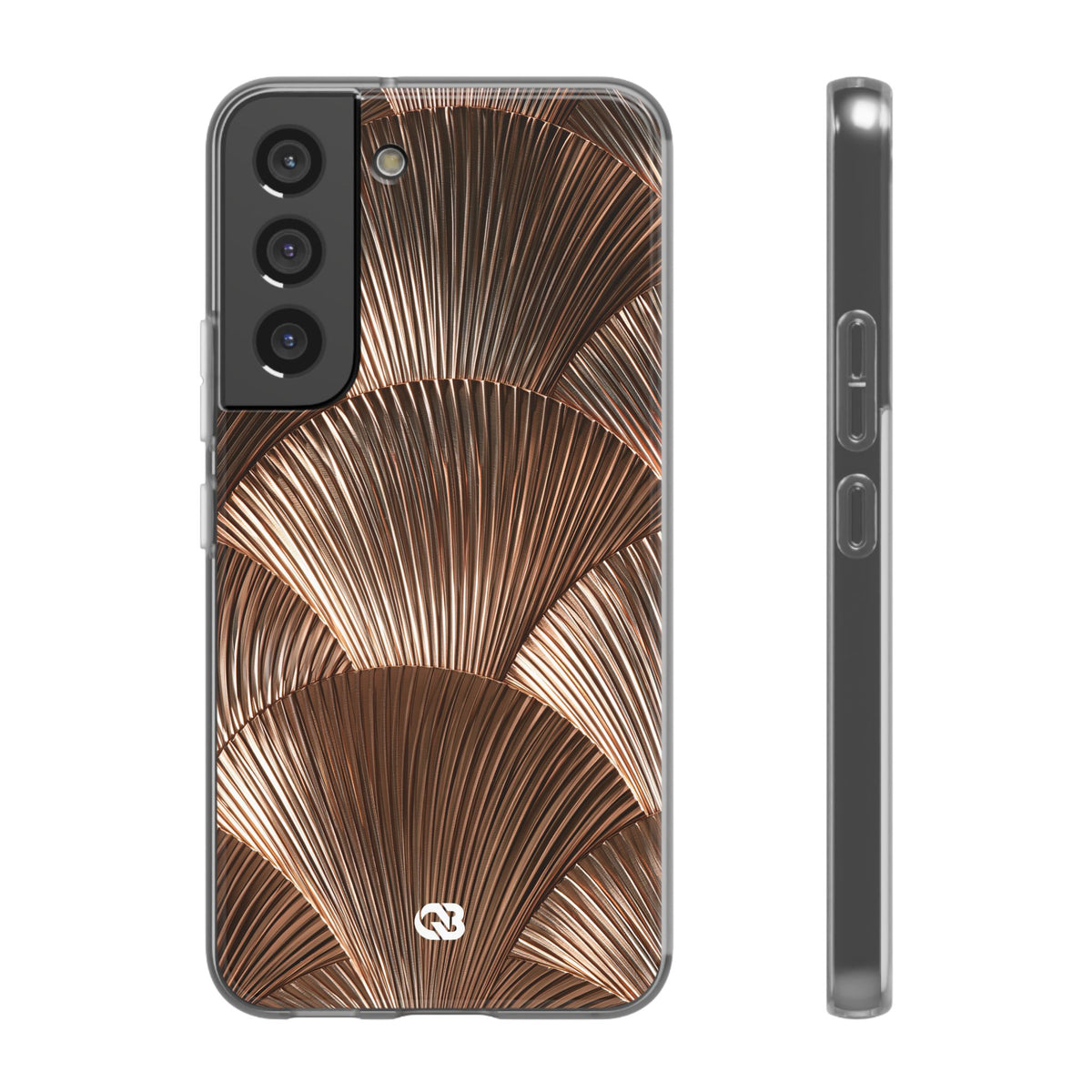 Rose Gilded Fan · Lite Phone Case for Samsung · Gold