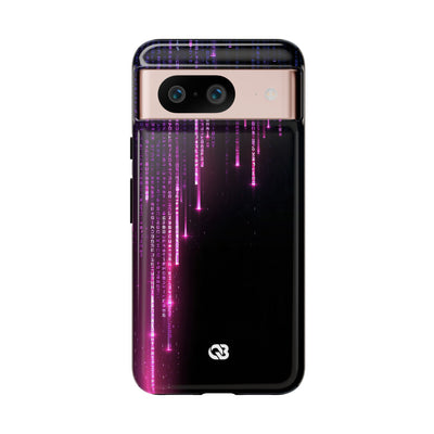 Binary Cascade · Tough Phone Case for Pixel ·  Black