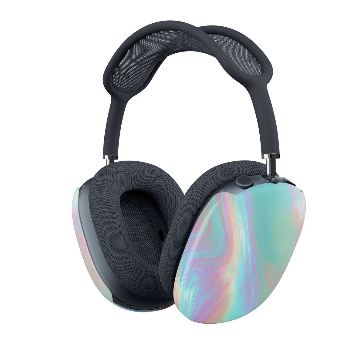 Prismatic Liquid Light · Hard Case for AirPods Max · Teal