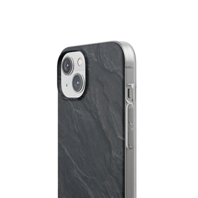 Black Lite Phone Case for iPhone - Midnight Slate Ridge
