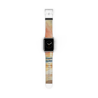 Golden Palm Sunset - Watch Band