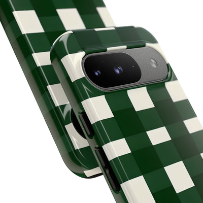 Hunter Green Plaid · Tough Phone Case for Google Pixel
