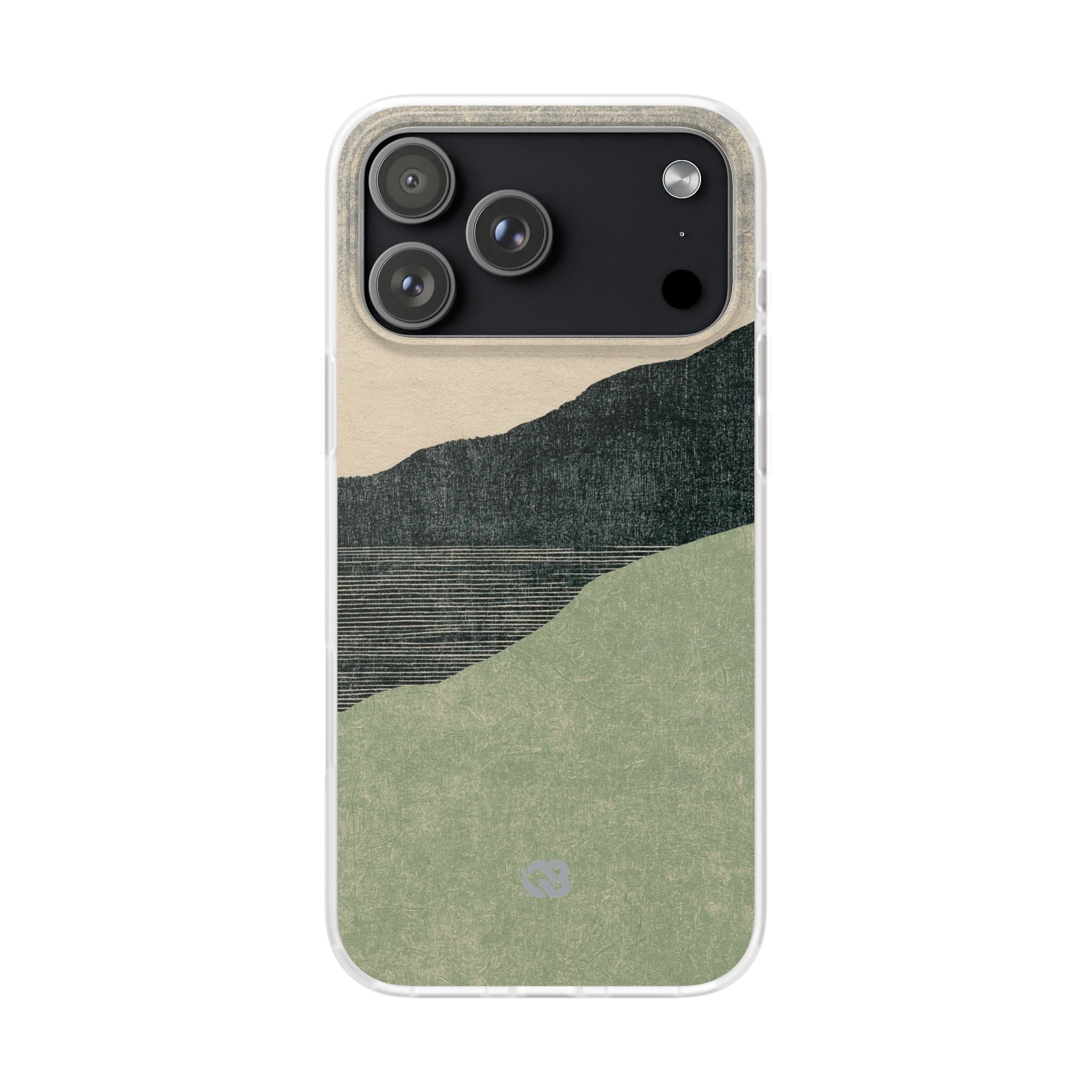 Green Lite Phone Case for iPhone - Moss Ridge Grain