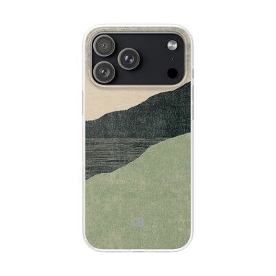 Green Lite Phone Case for iPhone - Moss Ridge Grain