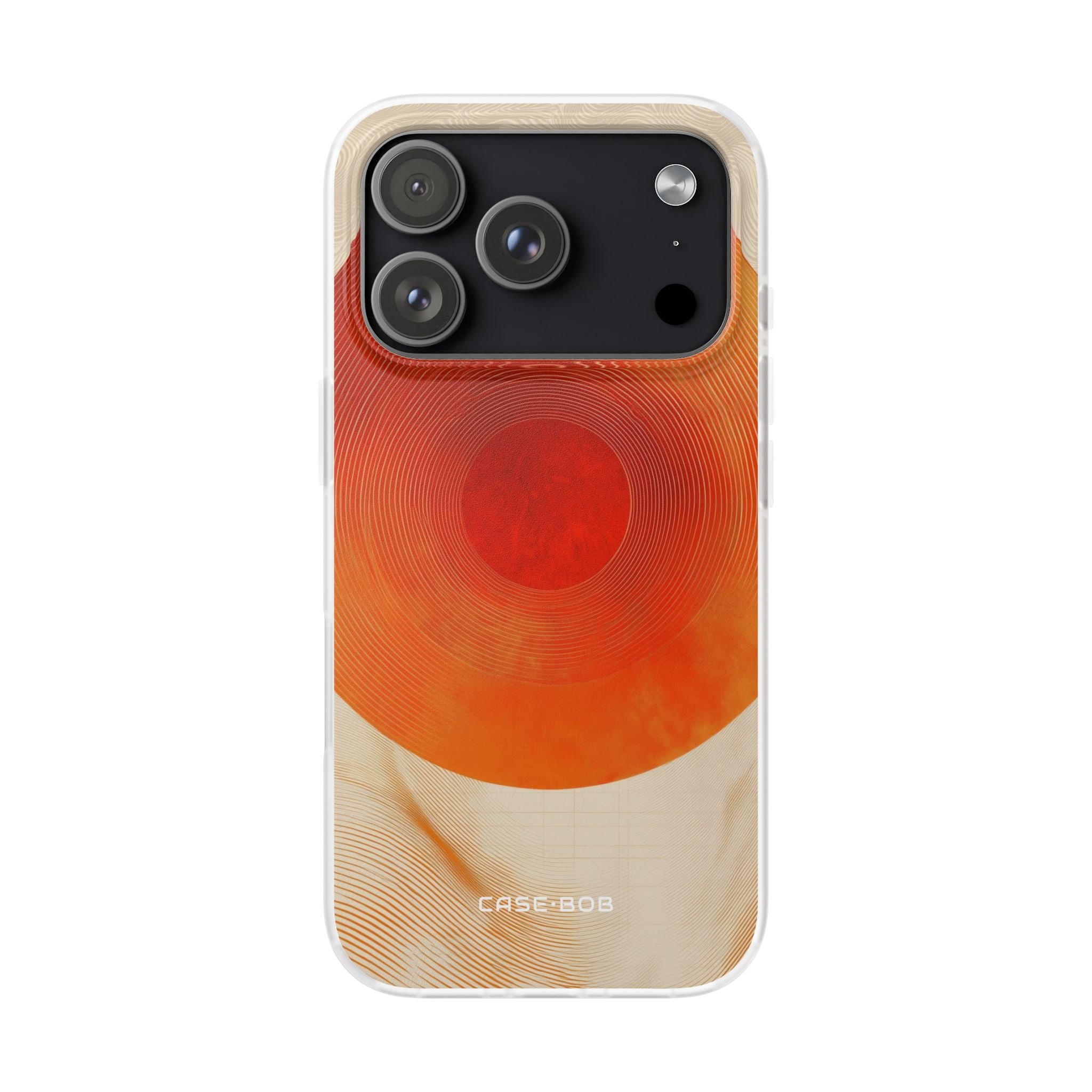 Sunburst Swirl iPhone 17 Pro Case - Soft - CASE•BOB