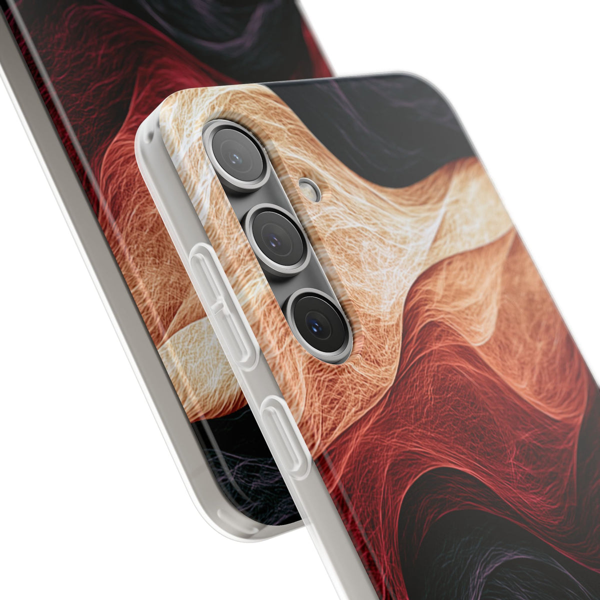 Ember Wave Dispersion · Lite Phone Case for Samsung · Red