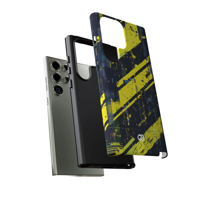 Acid Hazard · Tough Phone Case for Samsung · Yellow