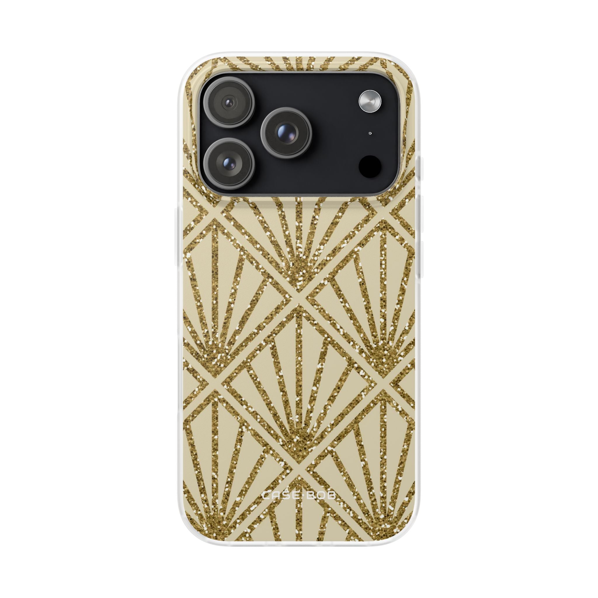 Gold Diamond Radiance iPhone 17 Pro Case - Soft - CASE•BOB
