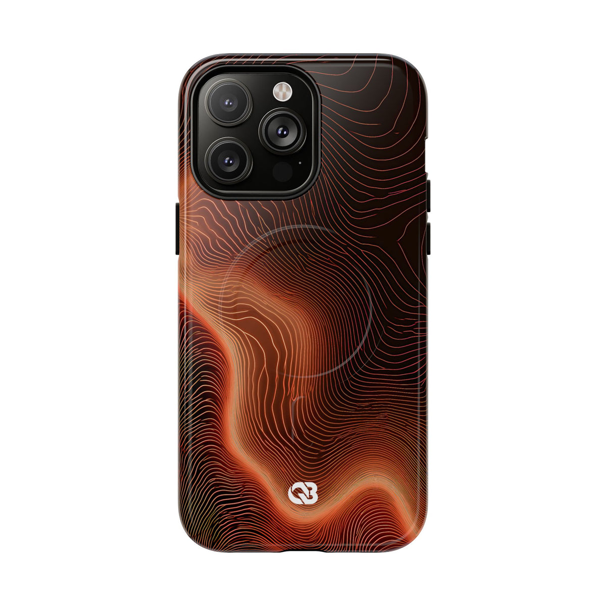Caldera Ridge · Tough 2.0 Magnetic Phone Case for iPhone · Orange