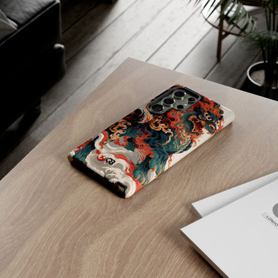 Imperial Shishi · Tough Phone Case for Samsung · Teal