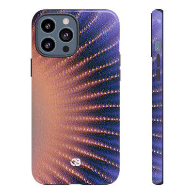 Luminous Aura Burst · Tough Phone Case for iPhone · Blue