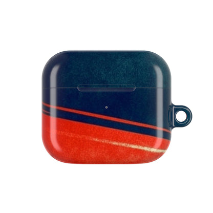 Navy Streak - AirPods Case