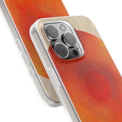 Sunburst Swirl iPhone 16 Pro Max Cover - Blød