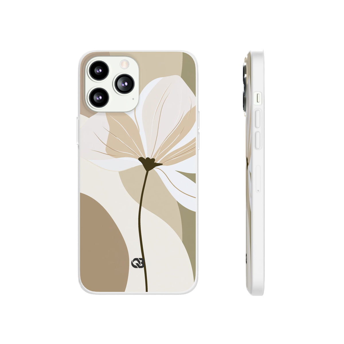 Soft Petal Bloom · Lite Phone Case for iPhone ·  Beige
