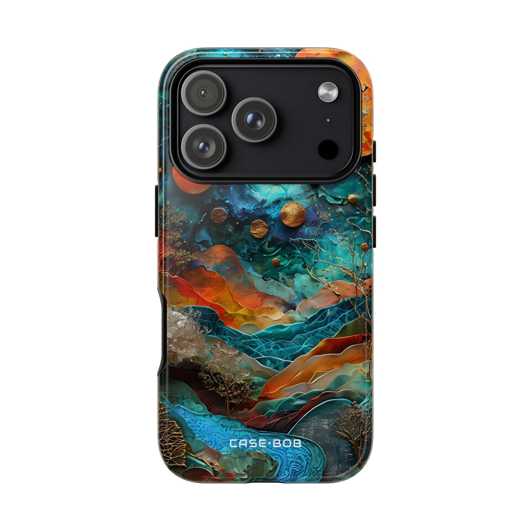 Celestial Ember iPhone 17 Pro Case - Tough - CASE•BOB