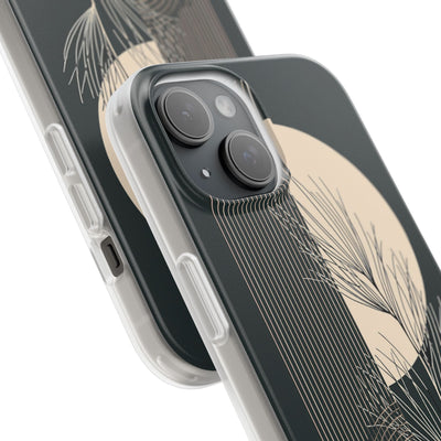 Black Lite Phone Case for iPhone - Obsidian Sand Willow