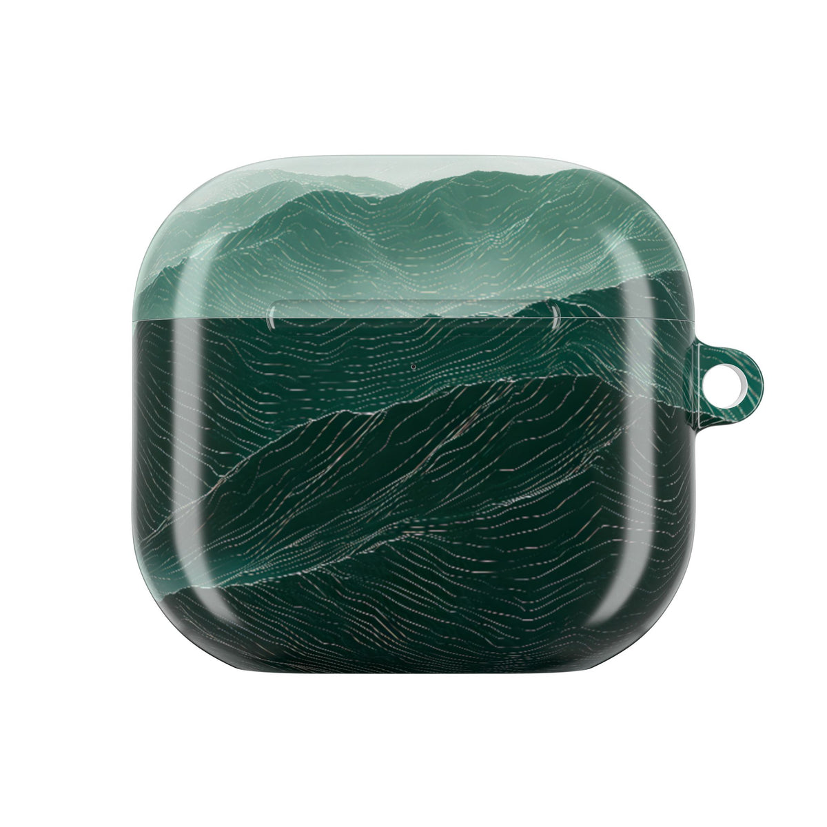 Alpine Mist · Hard Case for AirPods & AirPods Pro · Green