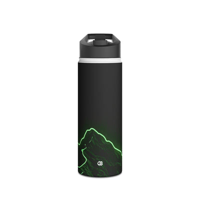 Nordic Mountain Contour · Insulated Water Bottle · Black
