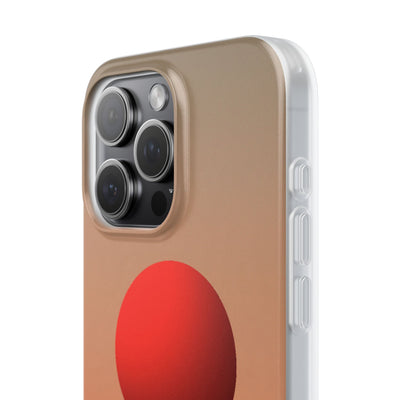 Crimson Sol Ridge · Lite Phone Case for iPhone ·  Red