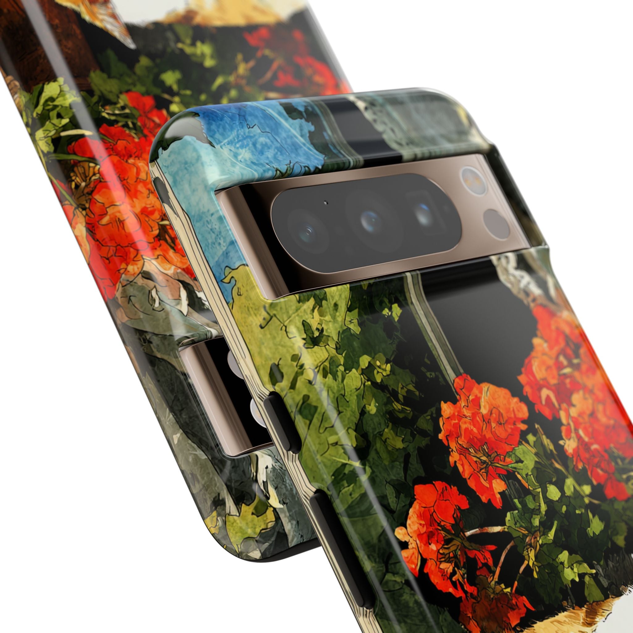 Sleeping Ginger Bloom · Tough Coque de téléphone pour Google Pixel