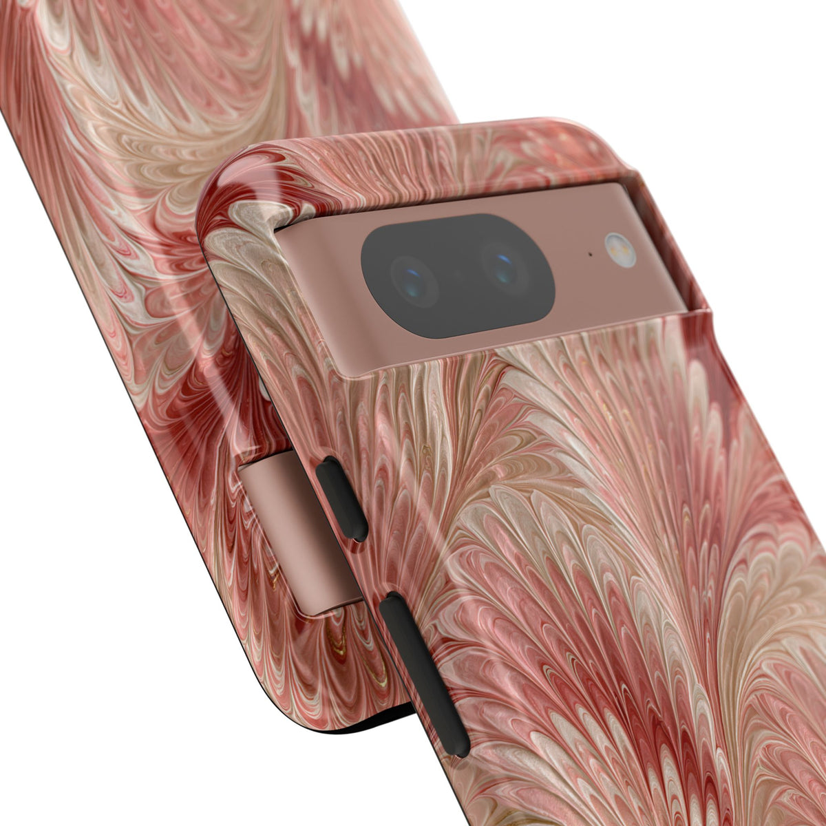 Blush Petal Plume · Tough Phone Case for Pixel ·  Pink