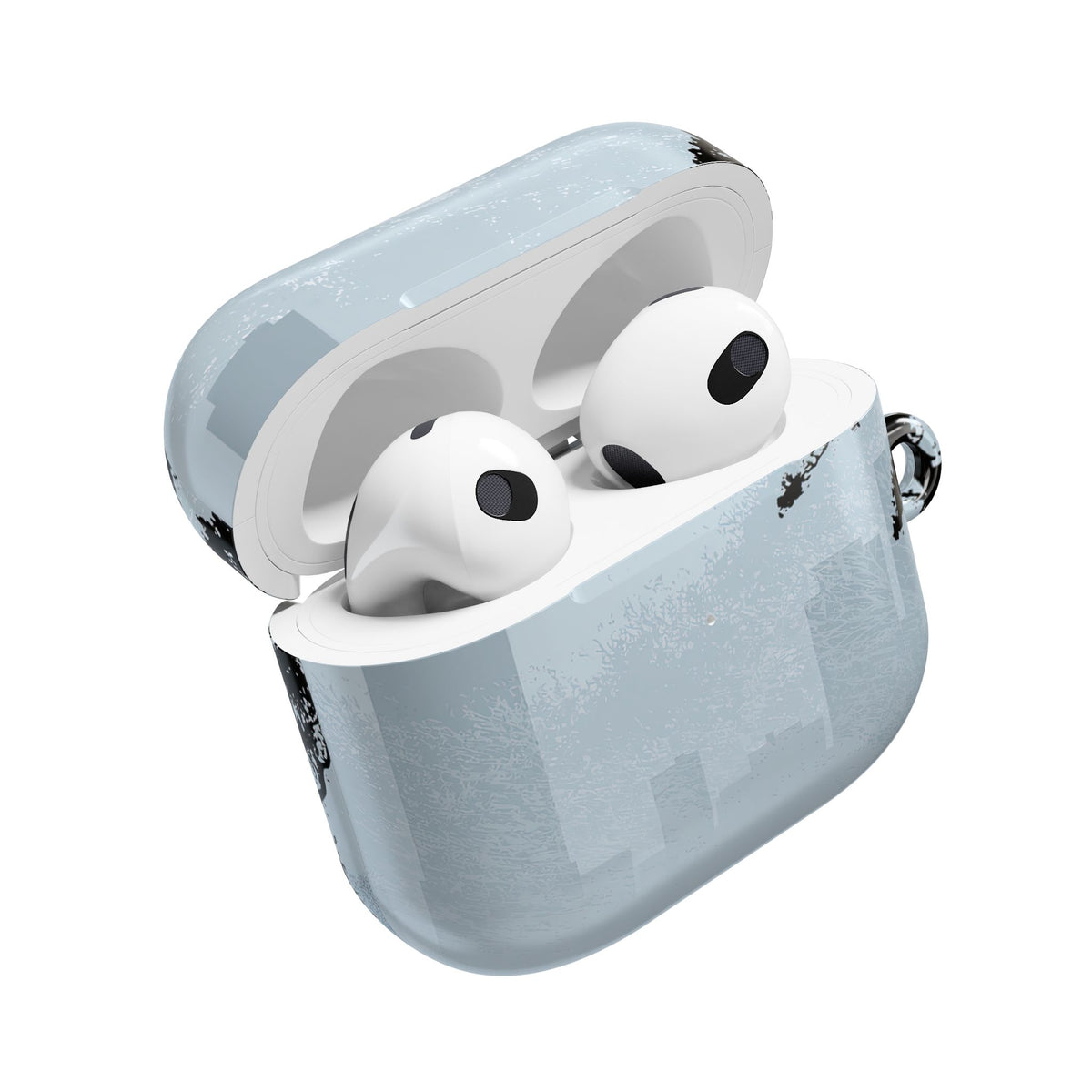 Misty Horizon · Hard Case for AirPods & AirPods Pro · Blue