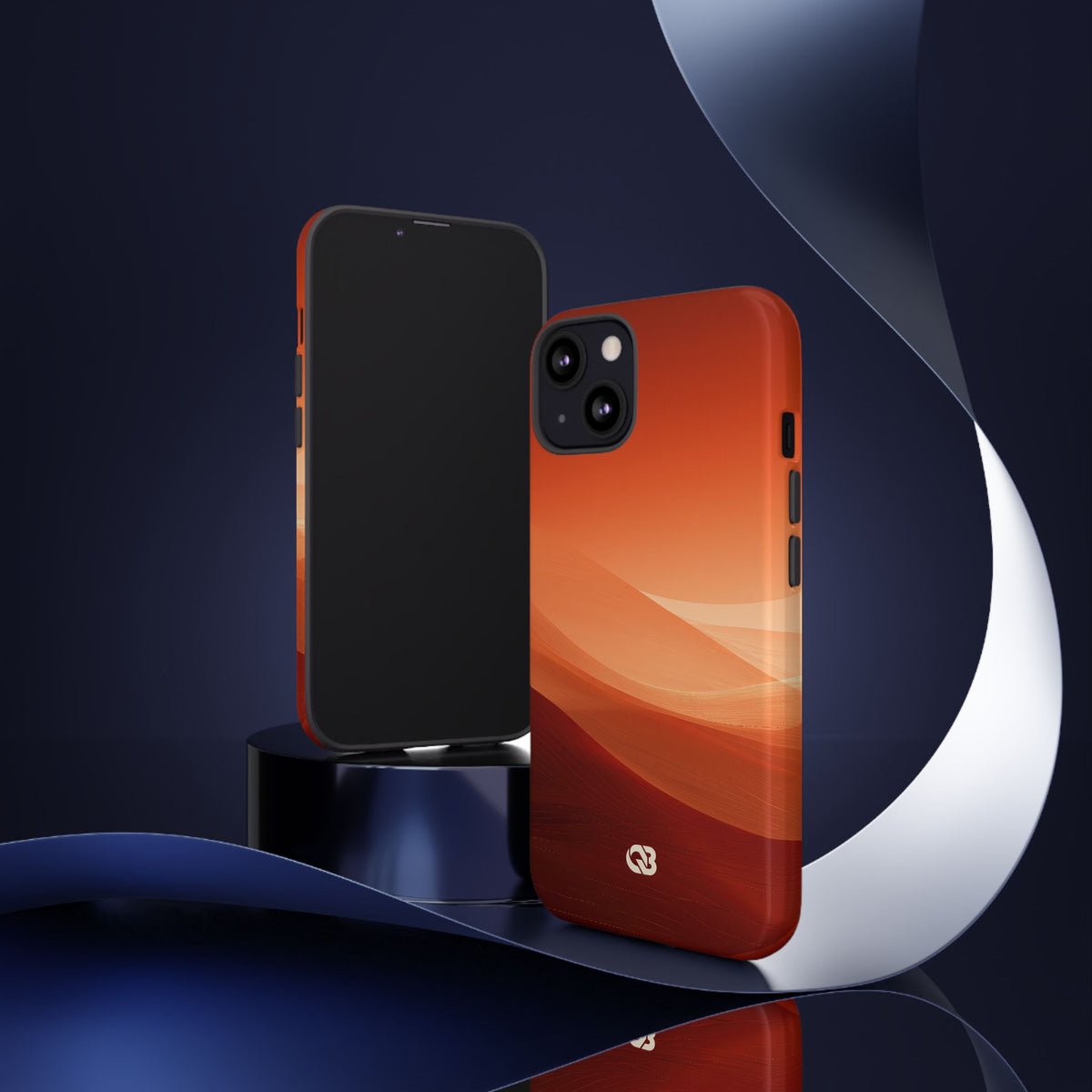 Amber Dune Horizon · Tough Phone Case for iPhone · Orange