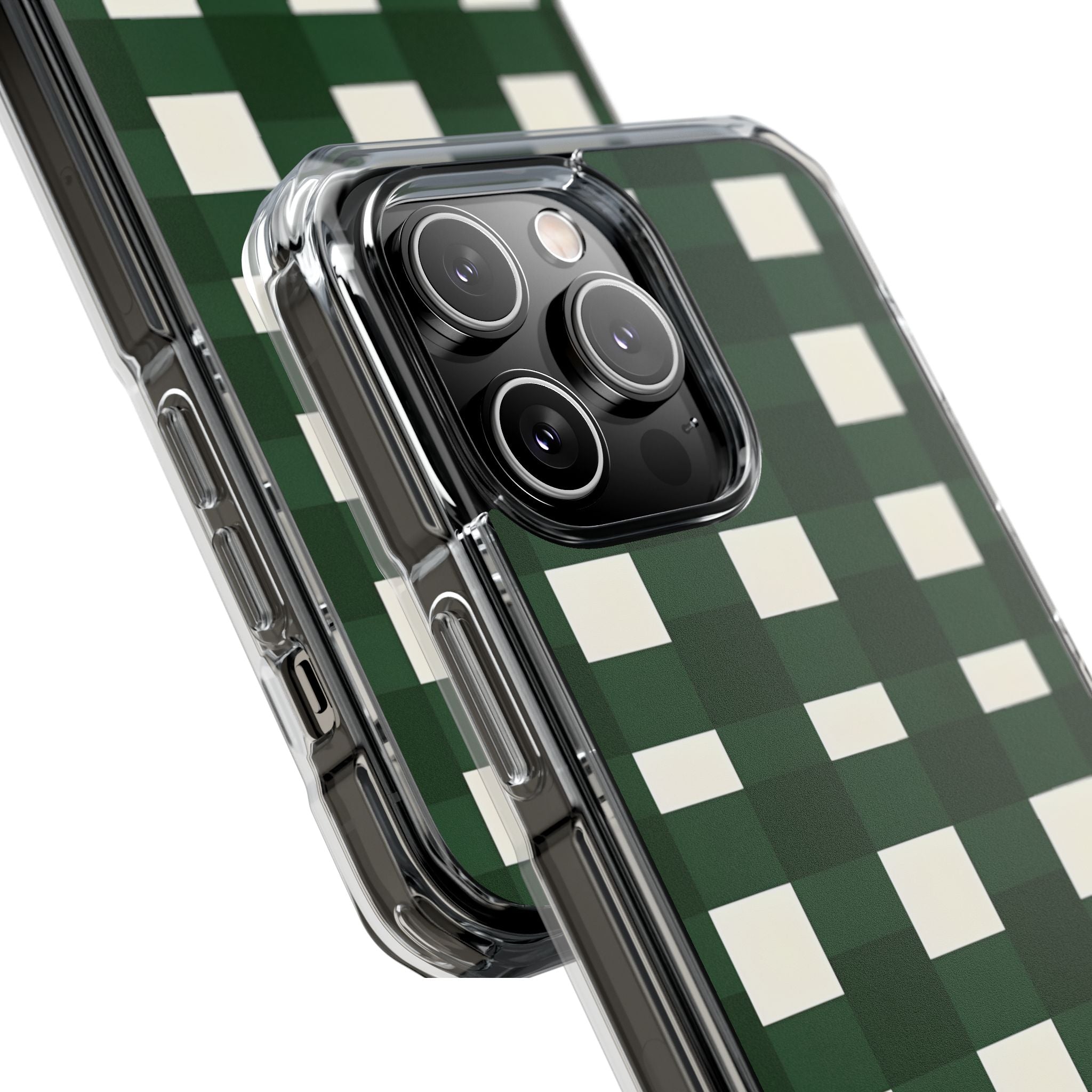 Hunter Green Rutig · Impact Mobilskal för iPhone · Magsafe