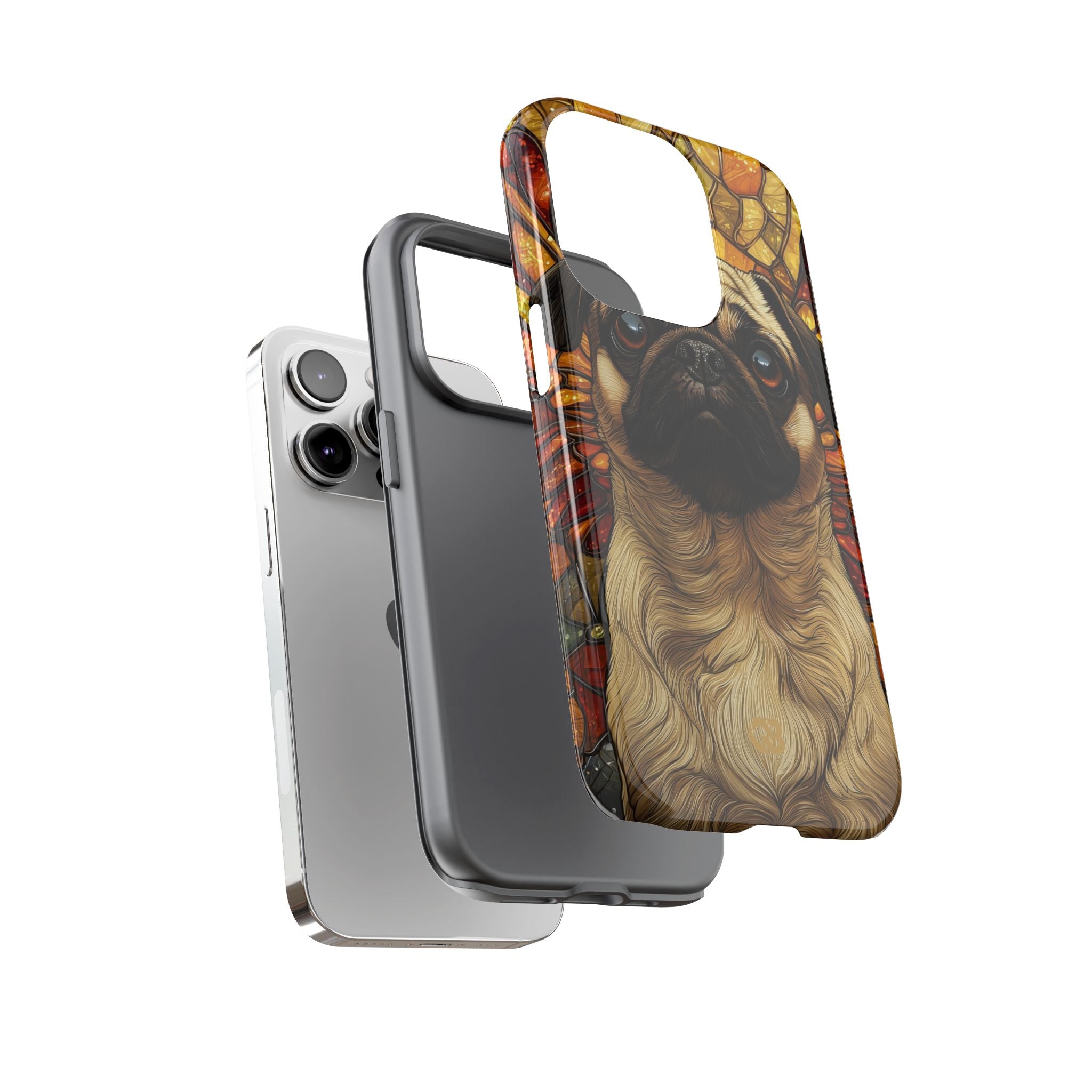 Amber Pug Divinity · Tough Phone Case for iPhone