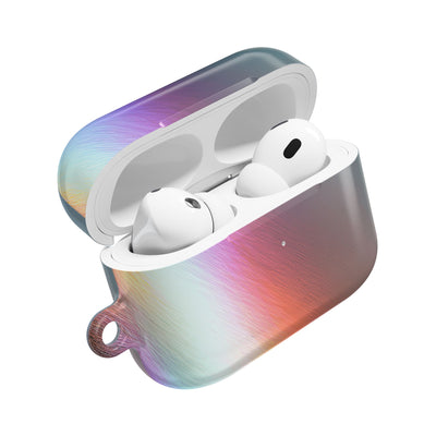 Prismatic Ray · Hard Case for AirPods & AirPods Pro · Blue