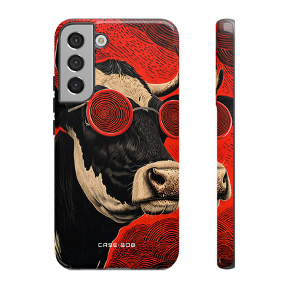 Hypnotic Cow Samsung S22 Plus Cover - Tough
