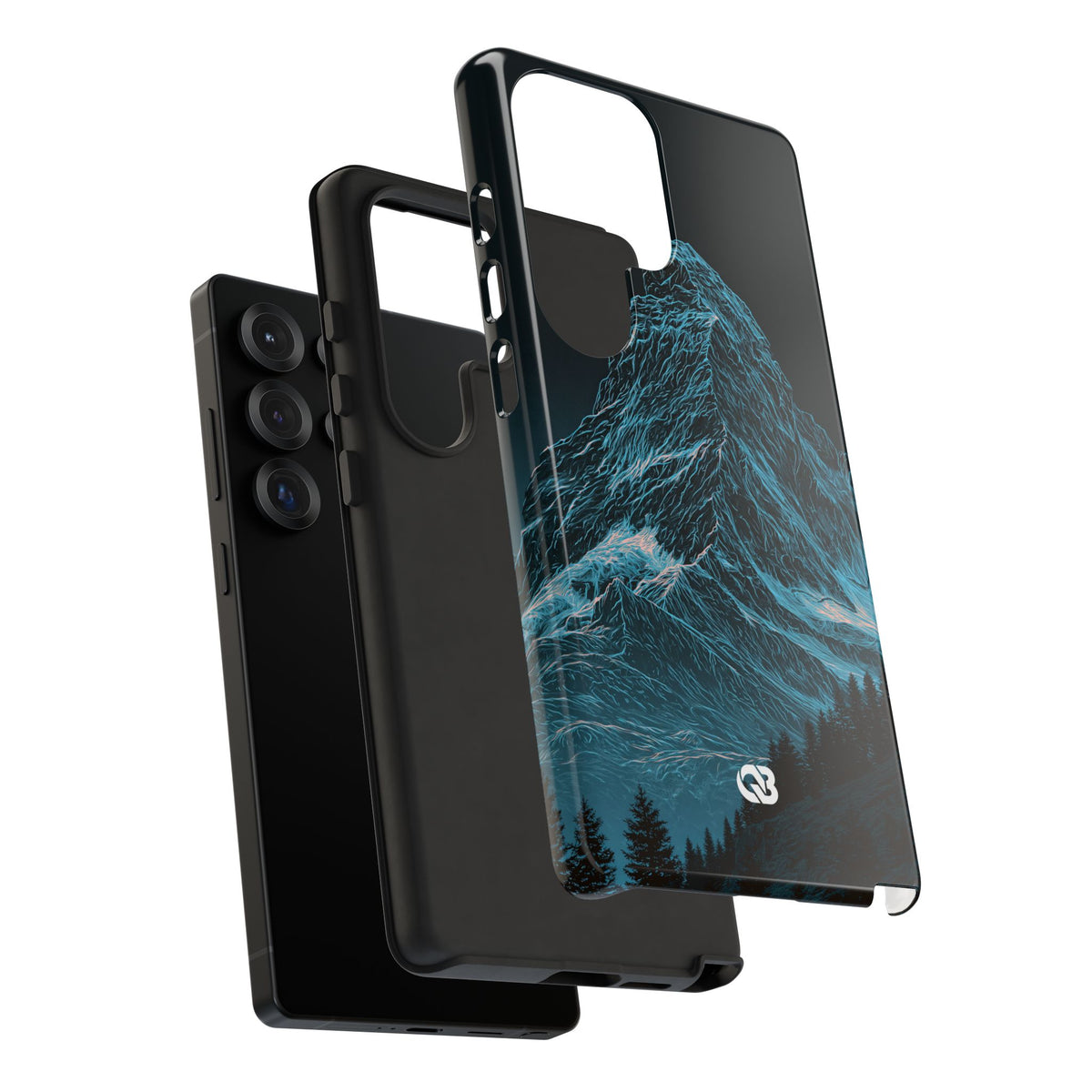 Glacial Alpine Peak · Tough Phone Case for Samsung · Blue