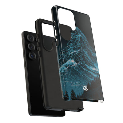 Glacial Alpine Peak · Tough Phone Case for Samsung · Blue