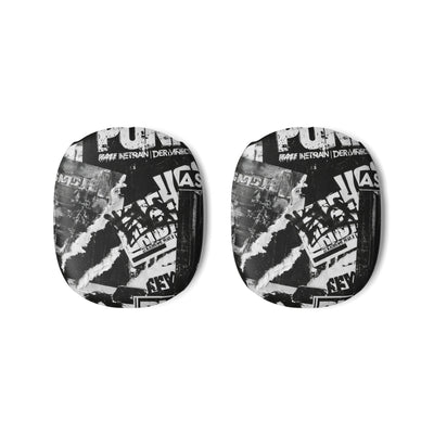 Underground Punk Collage · Hard Case for AirPods Max · Black