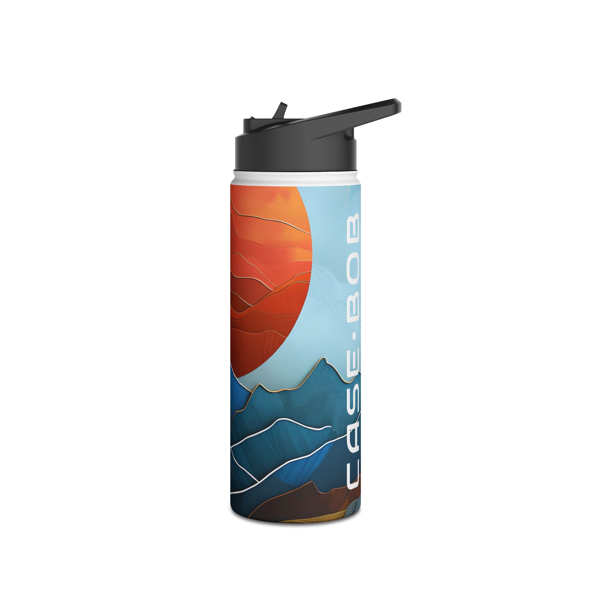 Solar Flame - Stainless Steel Water Bottle