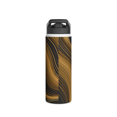 Gilded Strata · Insulated Water Bottle · Gold